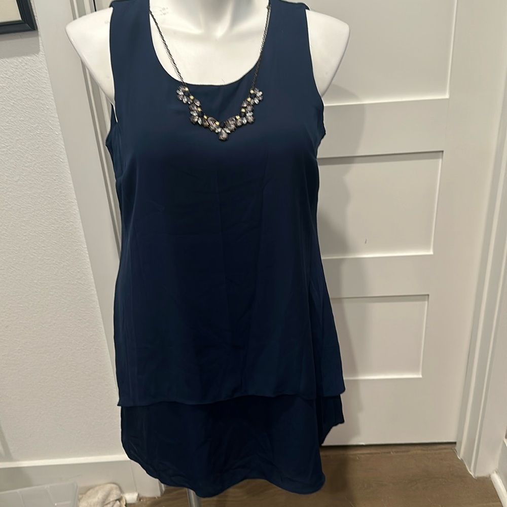 NWT Halo Dress/Tunic with Attached Necklace Size XL